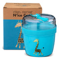 N'ice Cup - L, Kids, Lunchbox met koelschijf - Turkoois