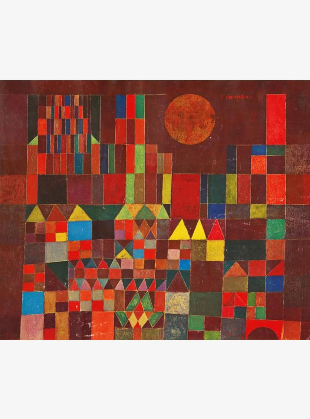 Castle and Sun - Paul Klee