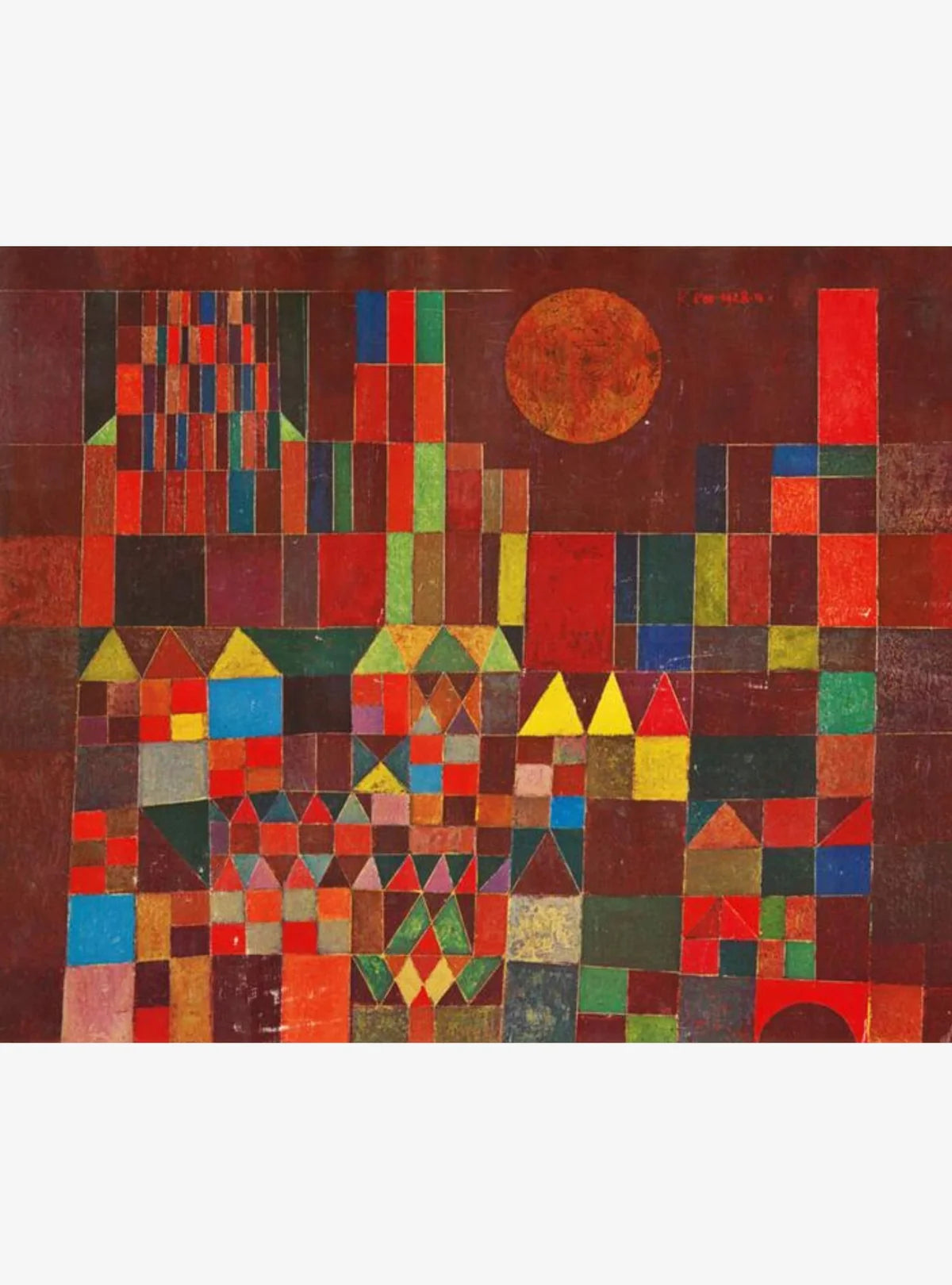 Kasteel en Zon - Paul Klee