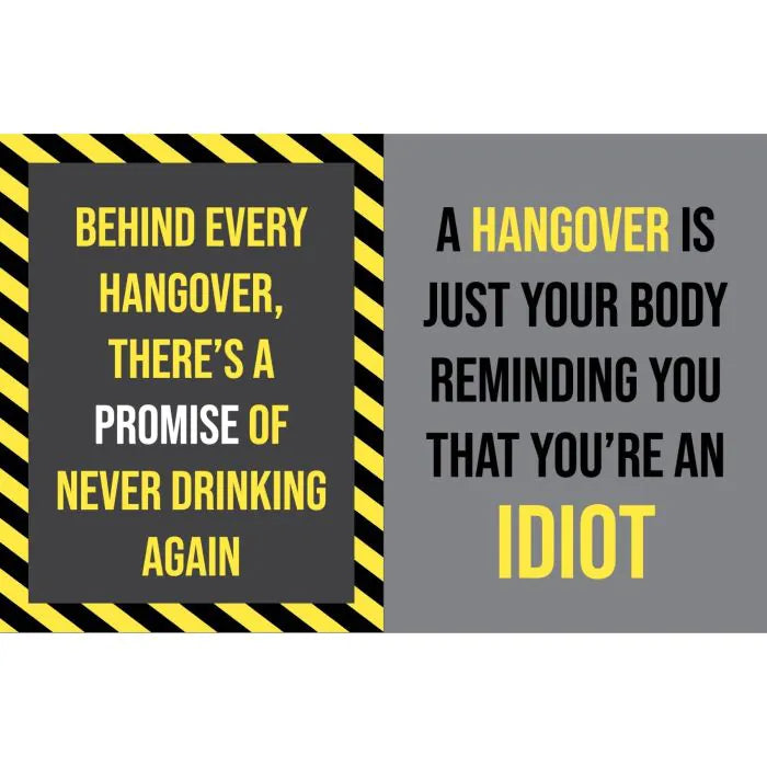 50 Hangover Cures: The Funny Hangover Gift Book