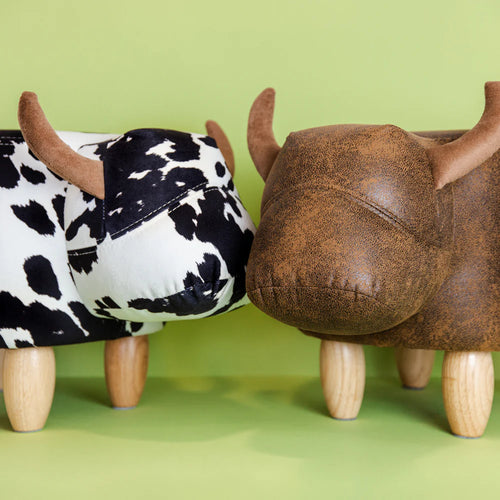 'La Vache' kruk - Zwart/Wit
