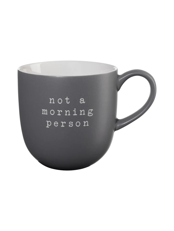 mok, not a morning person