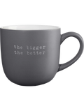 beker, the bigger the better