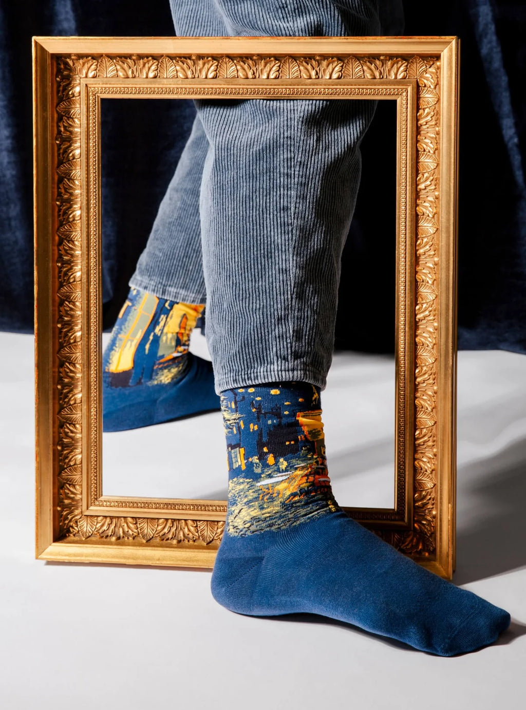 Coffret cadeau 3 chaussettes Van Gogh Nuit étoilée