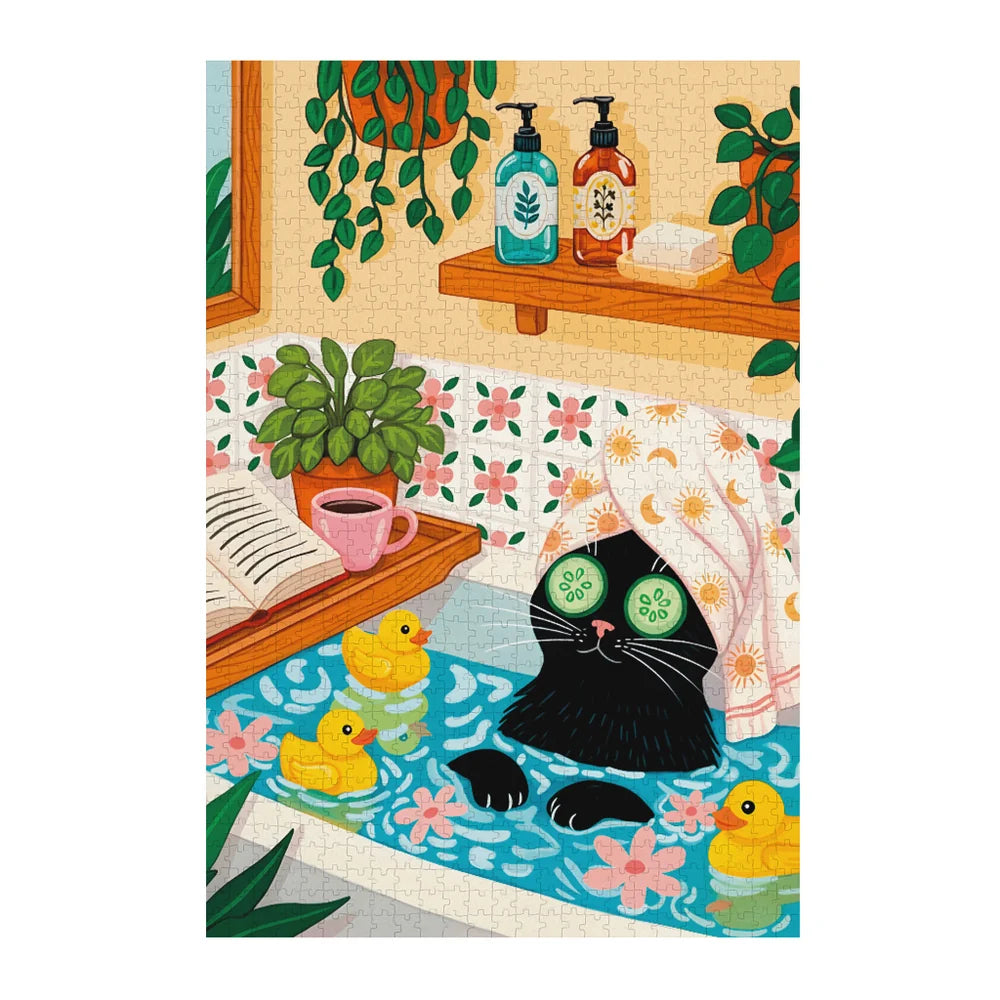 Cat Spa Puzzel