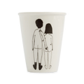 Beker Naked Couple Back