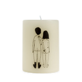 Kaars Naked Couple