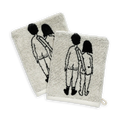Washand Set Naked Couple Back