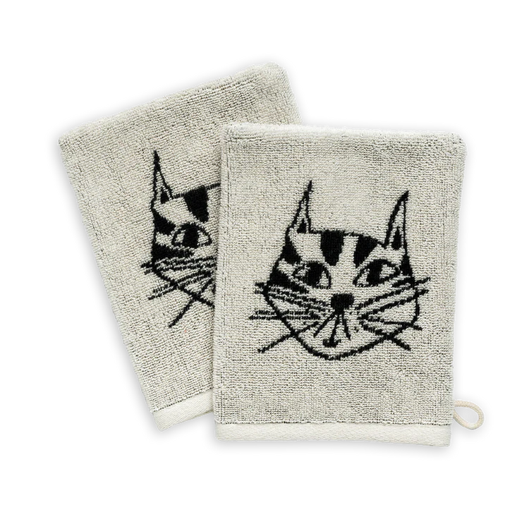 Washand Set Cat