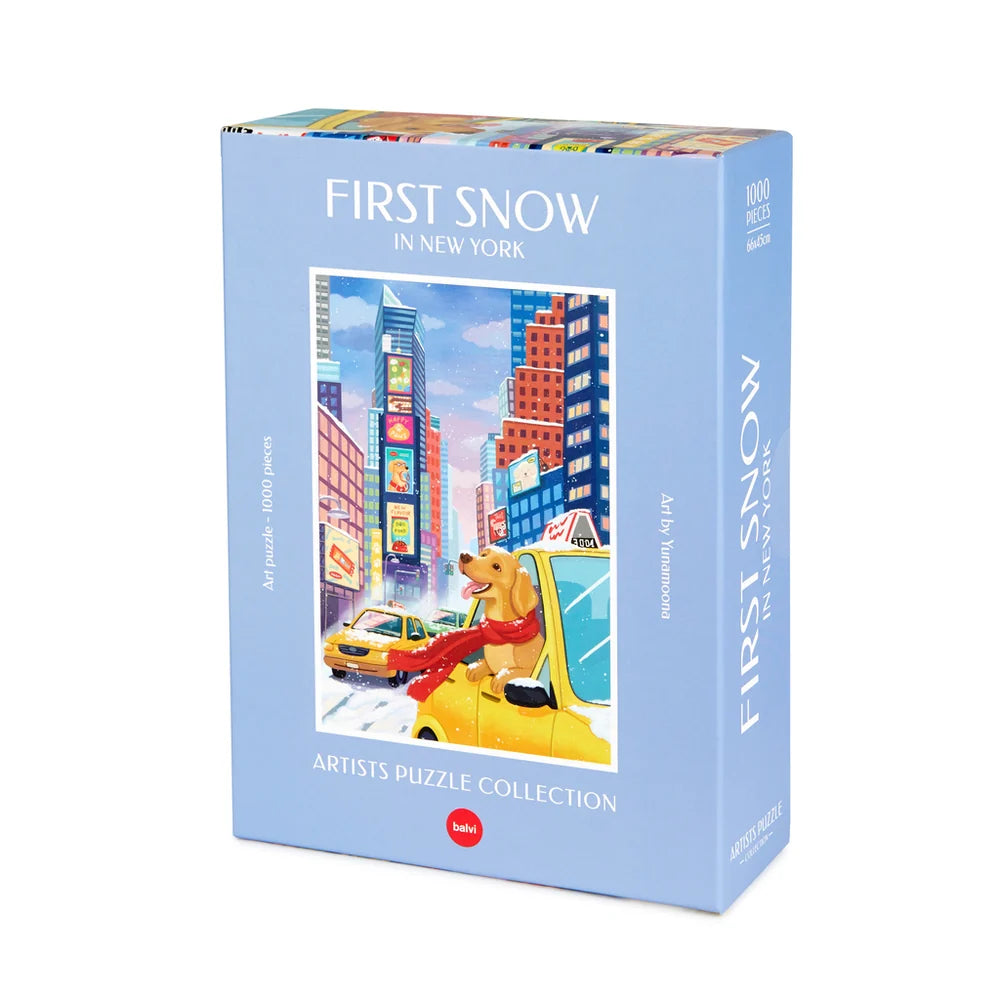 First Snow in New York Puzzel