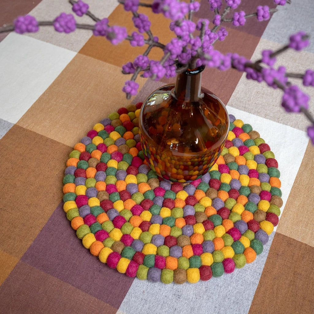 Onderzetter VB 40 cm Rond Indian Summer