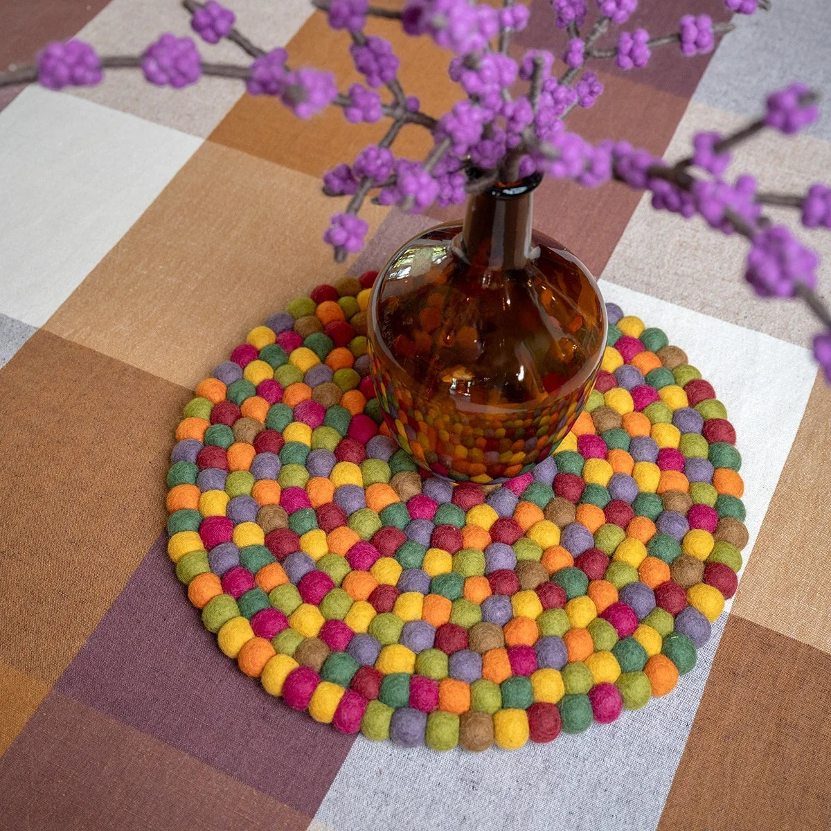 Onderzetter VB 40 cm Rond Indian Summer