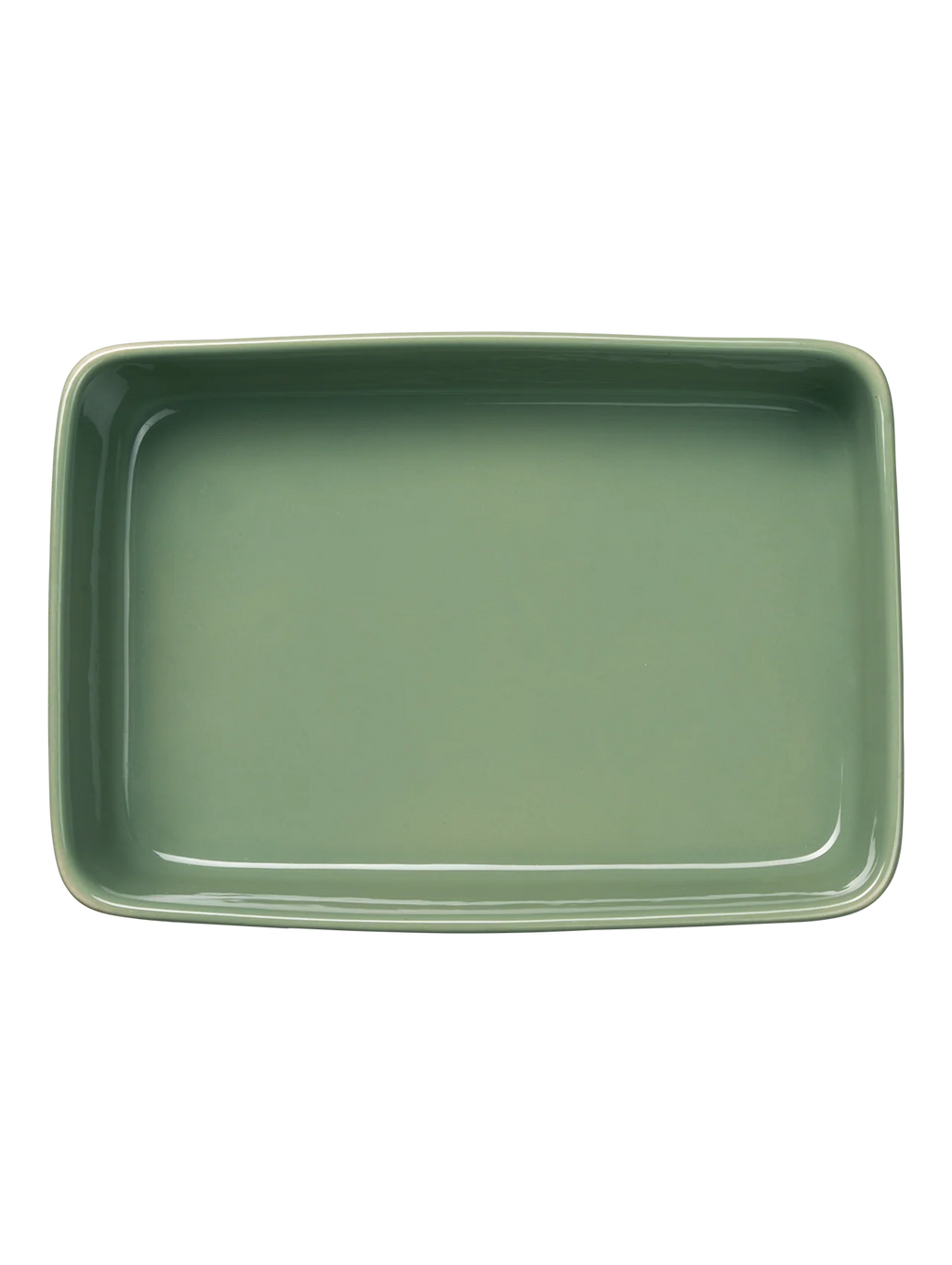 Ovenschaal rechthoekig, sage 28,5cm