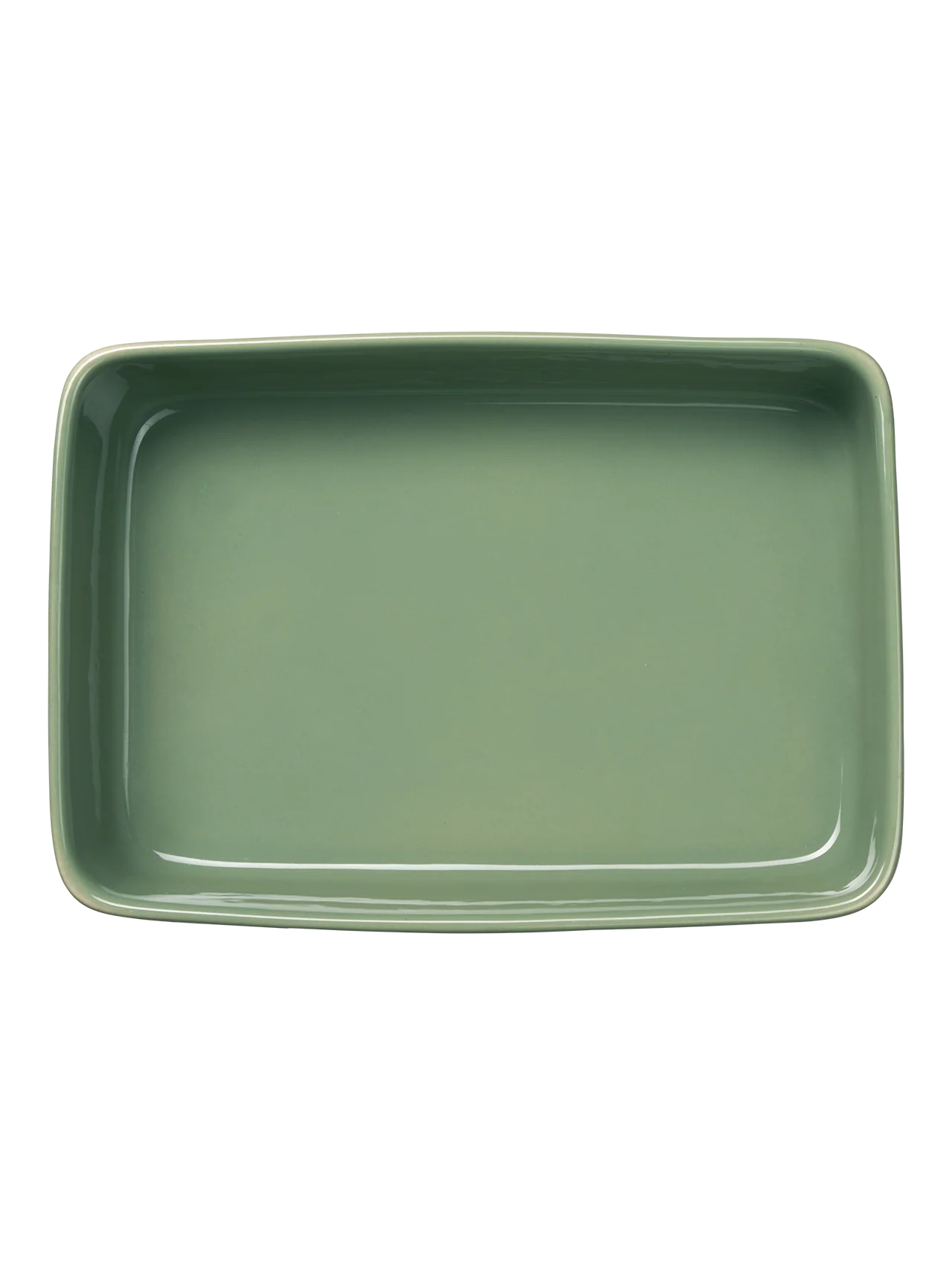 Ovenschaal rechthoekig, sage 28,5cm