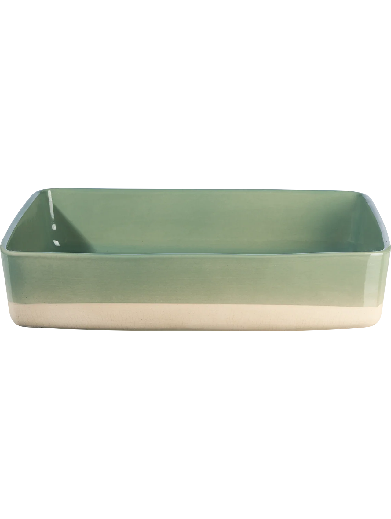 Ovenschaal rechthoekig, sage 36cm