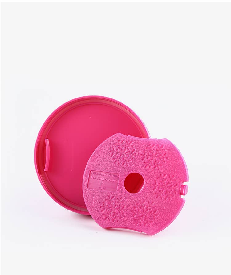N'ice Cup - L, Kinderlunchbox met koelelement - Paars