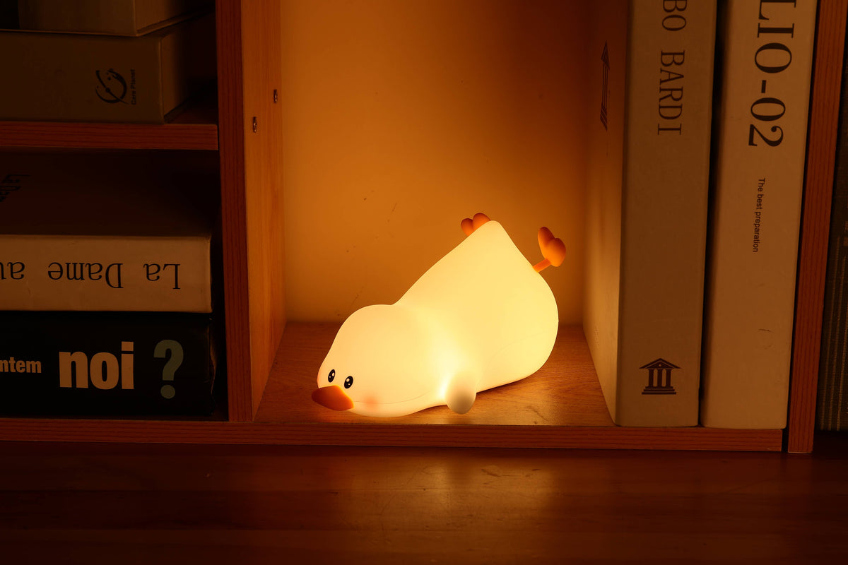 Nachtlampje onhandig eendje