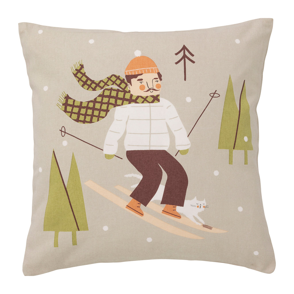 Housse de coussin SKIDTUR hiver