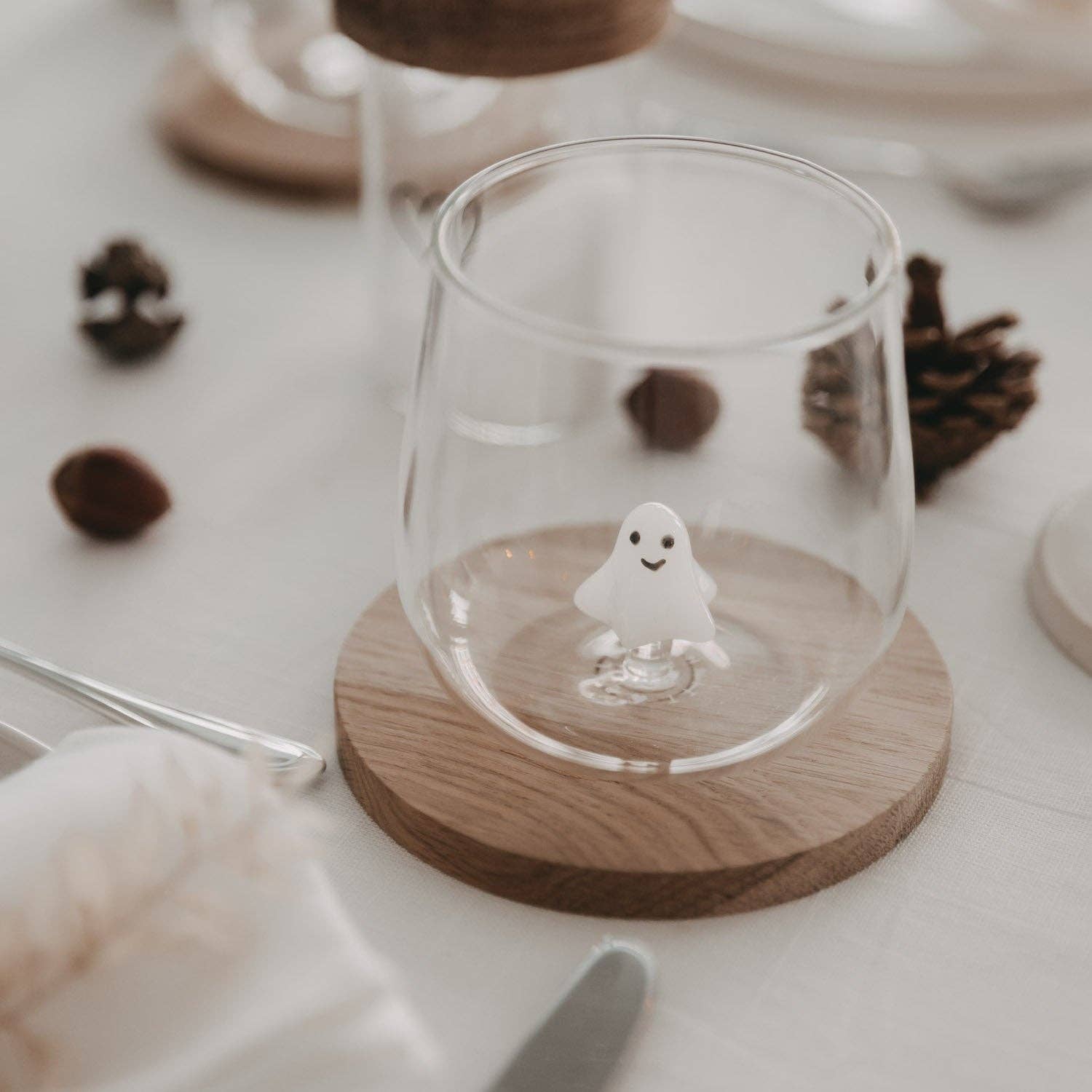 Drinkglas Geestfiguur