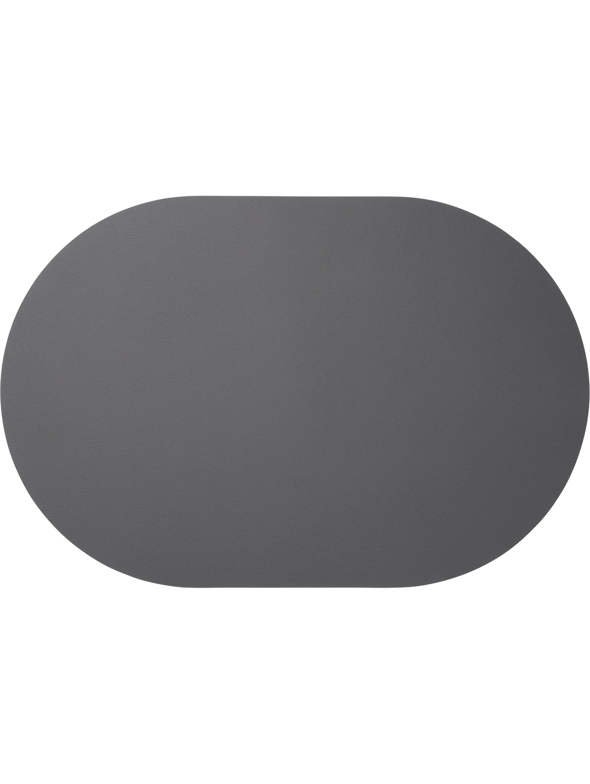 placemat ovaal, basalt (donker grijs)