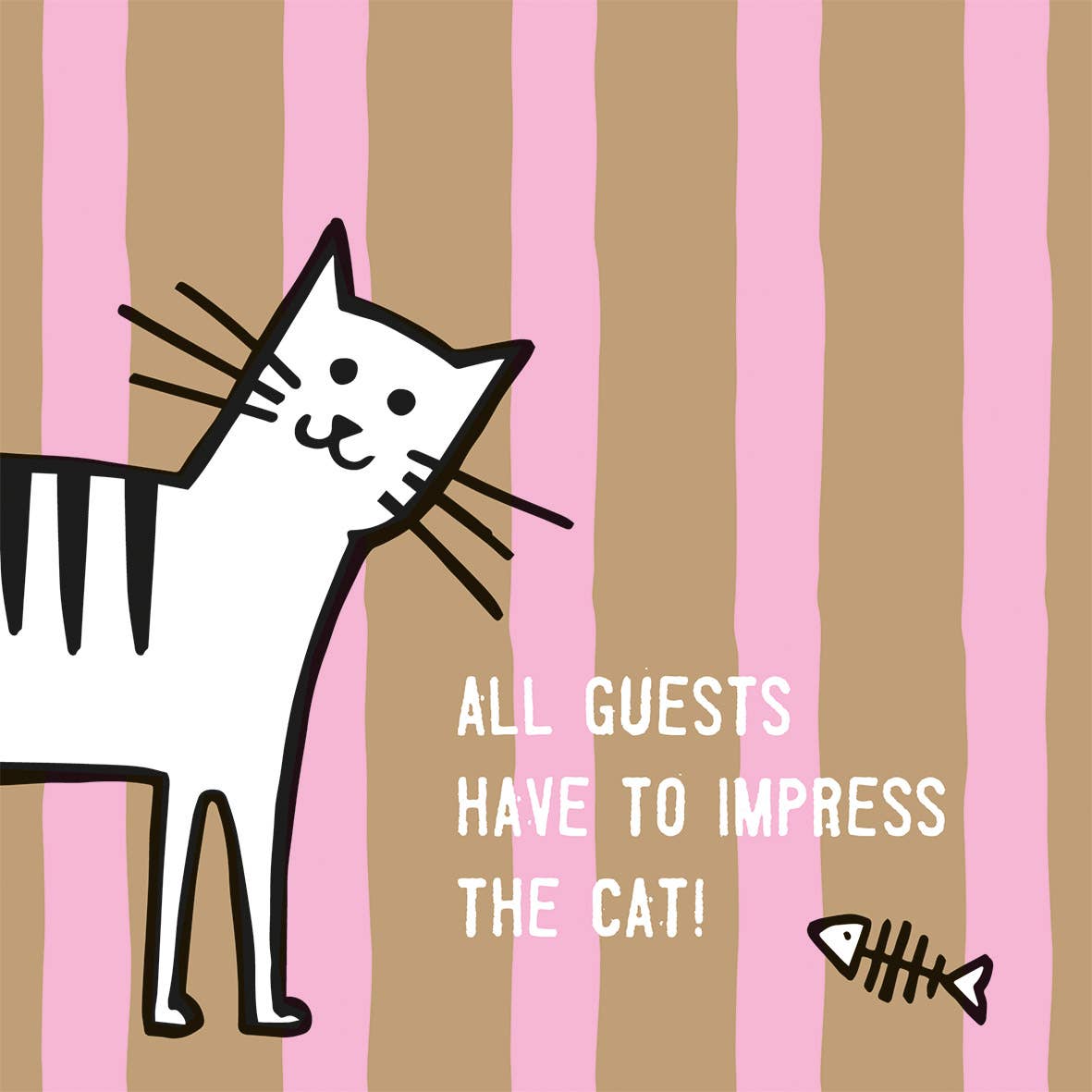 Impress The Cat Servet 33X33