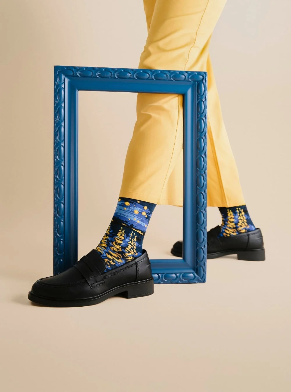 Coffret cadeau 3 chaussettes Van Gogh Nuit étoilée