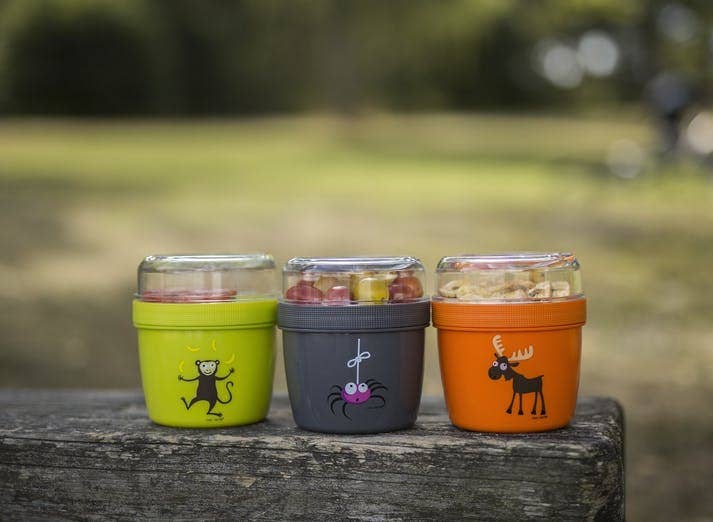 N'ice Cup - L, Kids, Lunchbox met koelschijf - Lime