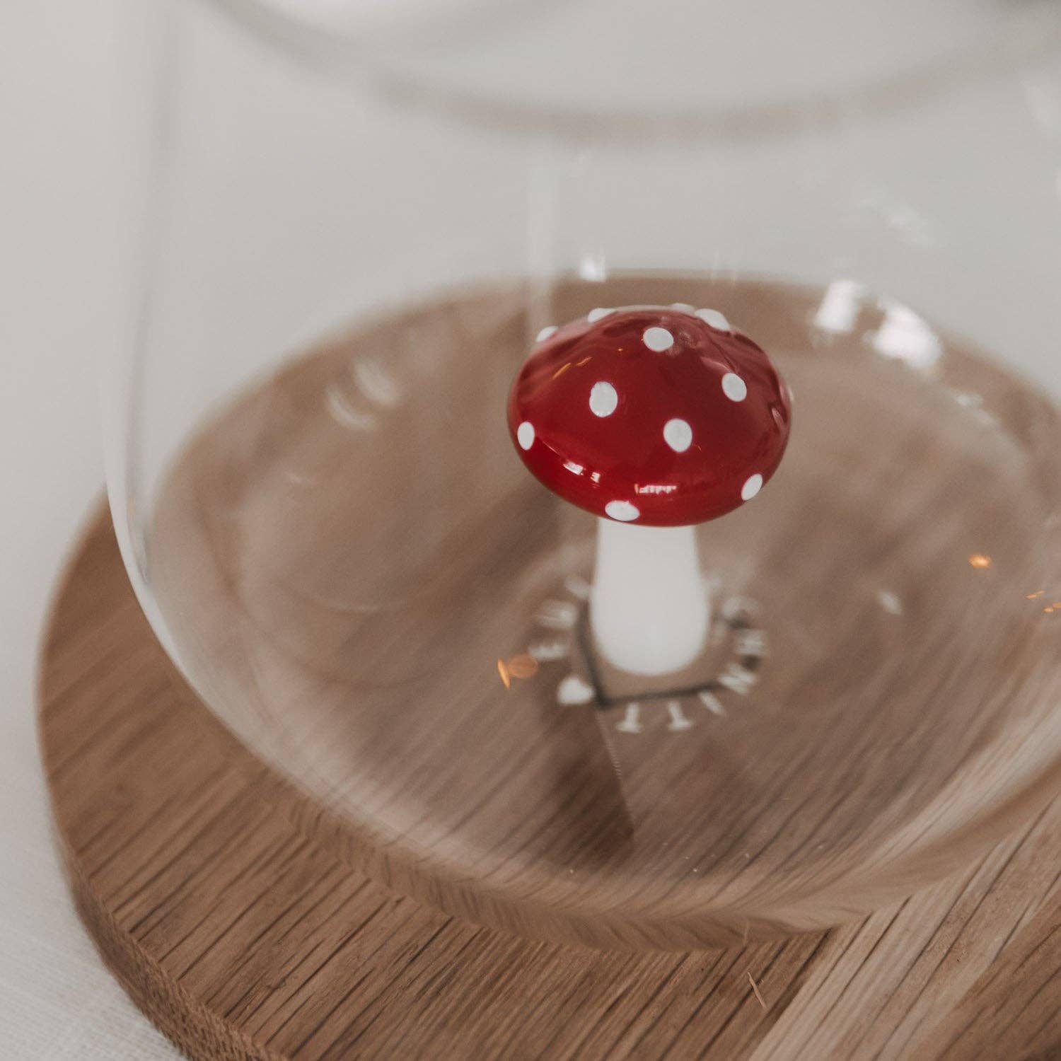Drinkglas paddenstoelvorm