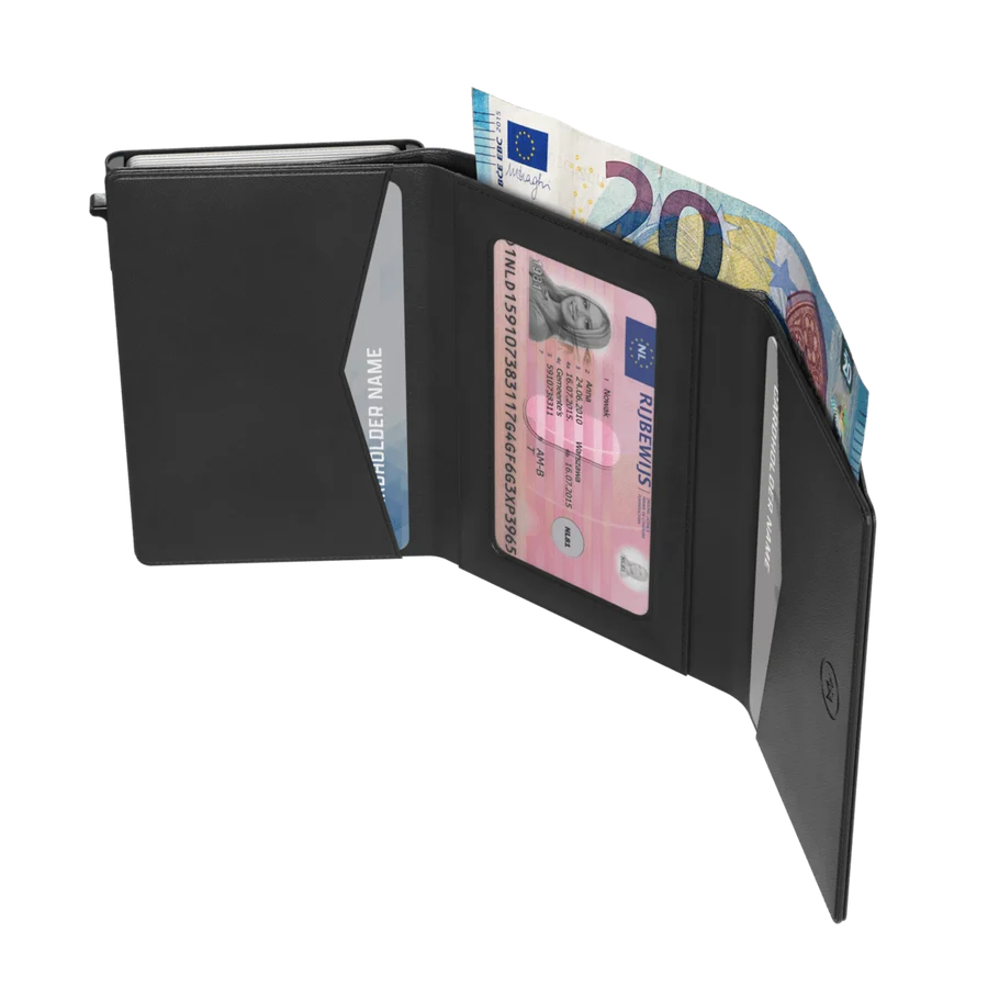 Pasjeshouder Classic Zwart