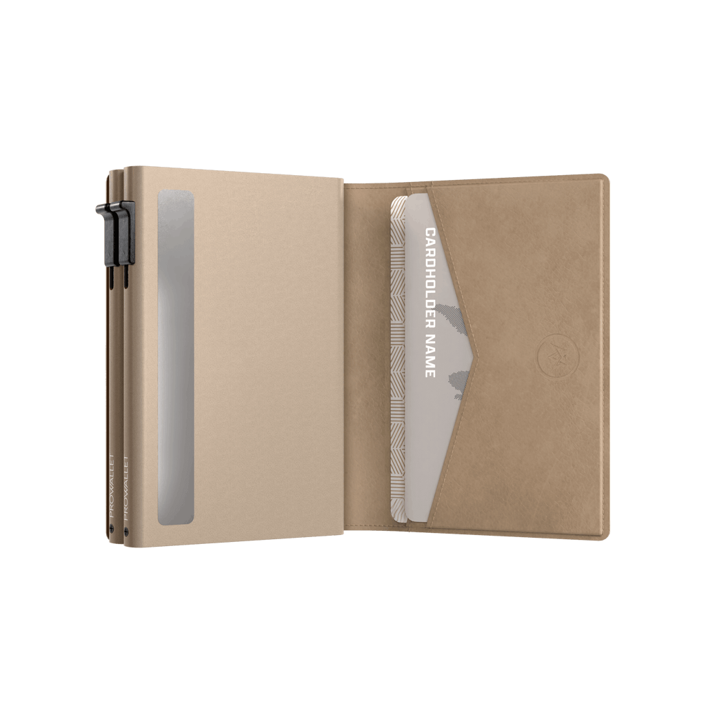 Pasjeshouder Double Beige