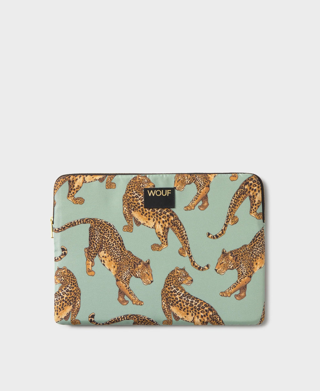 Emerald Leopard Laptop Sleeve 13" & 14"