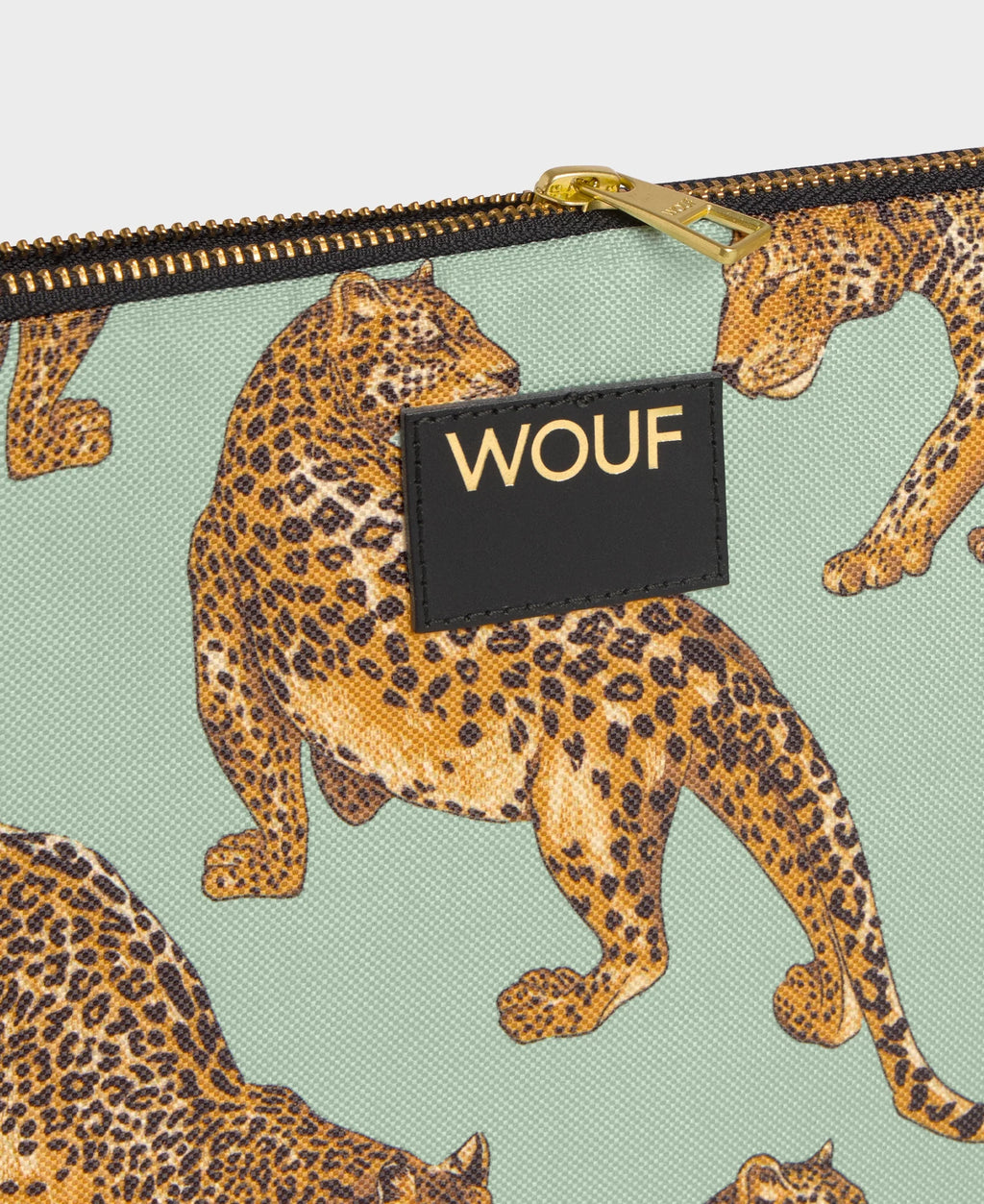 Emerald Leopard Laptop Sleeve 15" & 16"