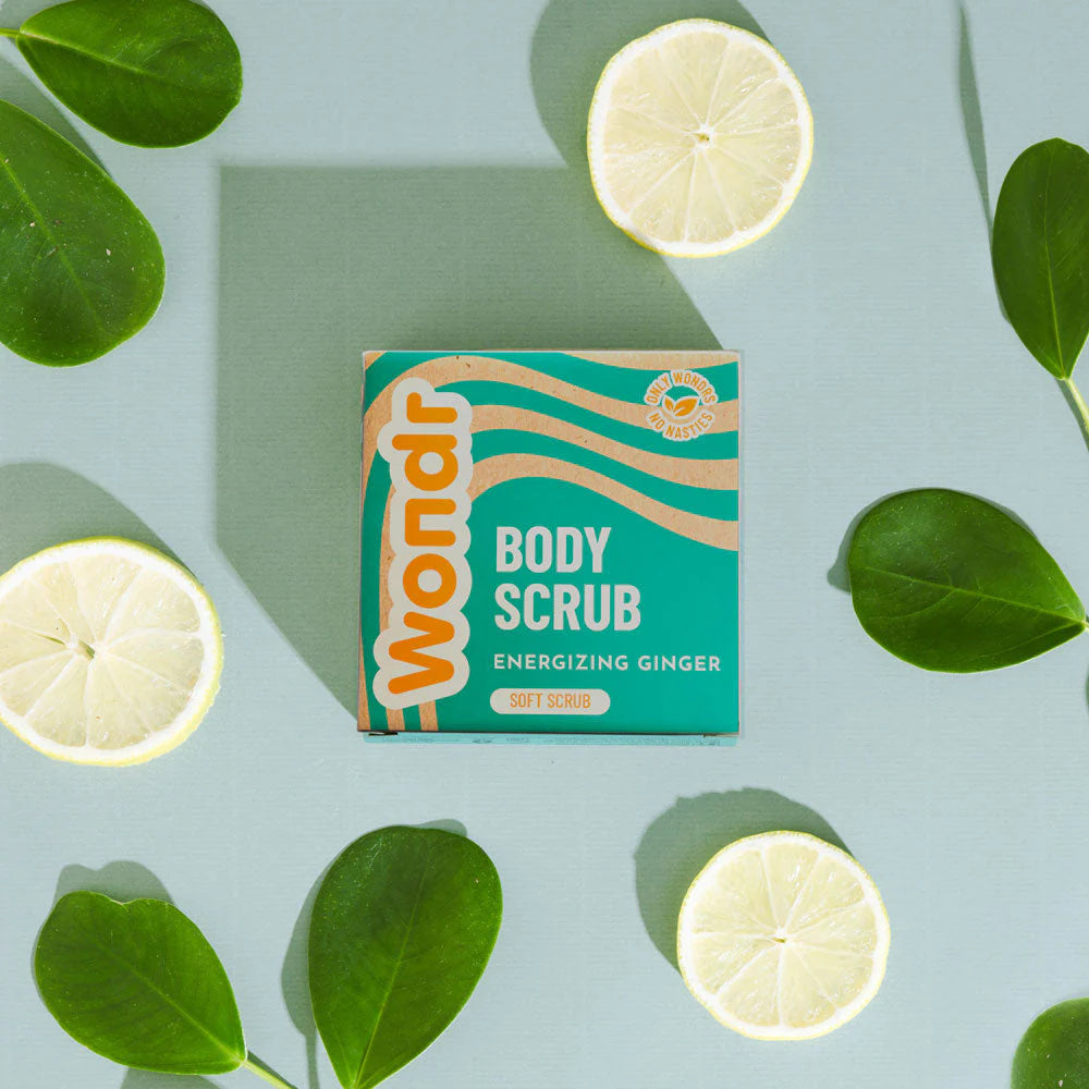 Wondr - Shower Bar - Energizing Ginger Scrub