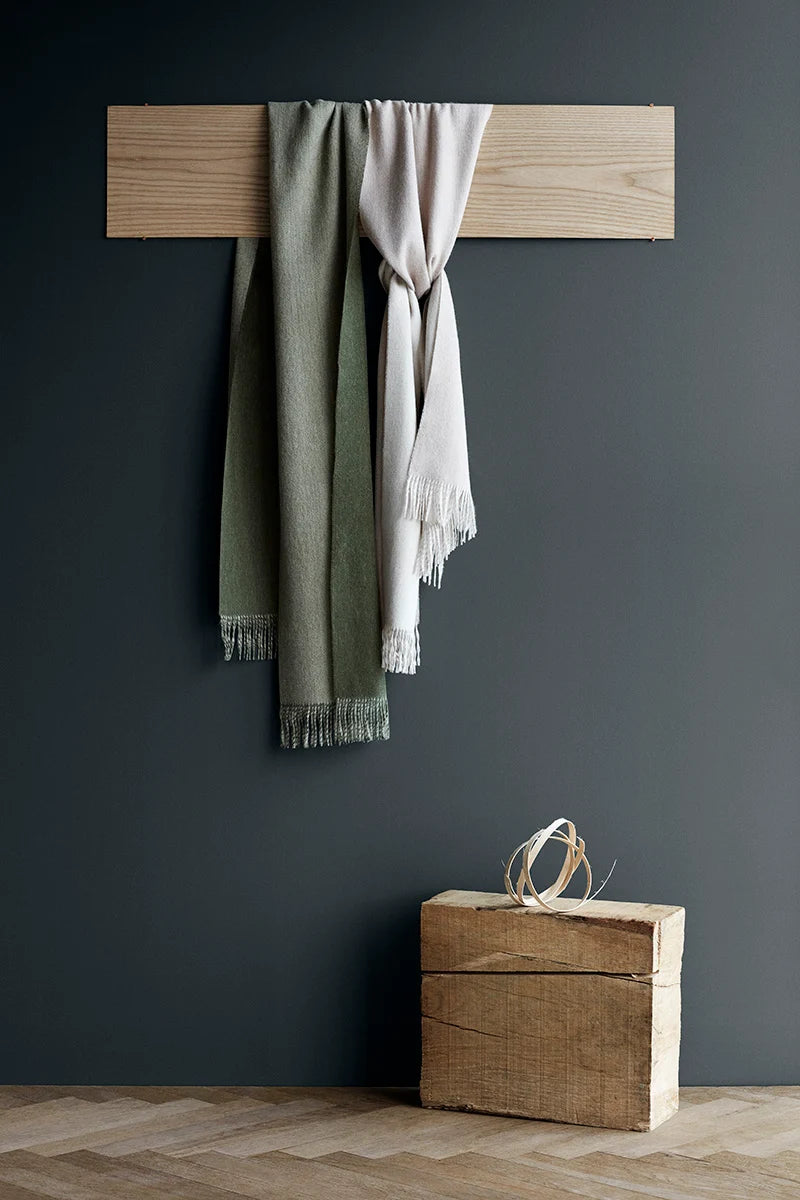 Sjaal - His and Her - Beige/White