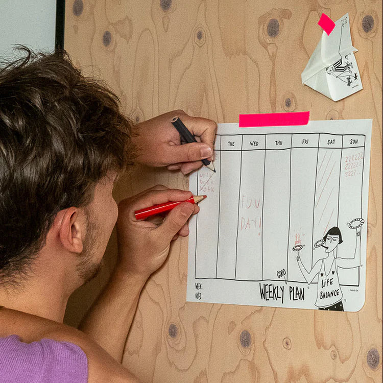 Weekplanner Life Balance