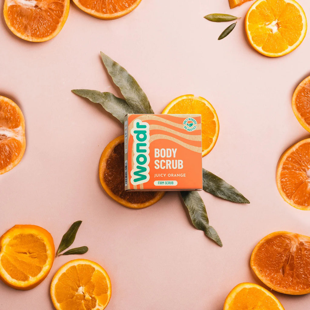 Wondr - Shower Bar - Juicy Orange Scrub