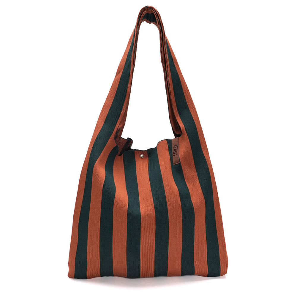 Tas Lois Terracotta/Donkergroen