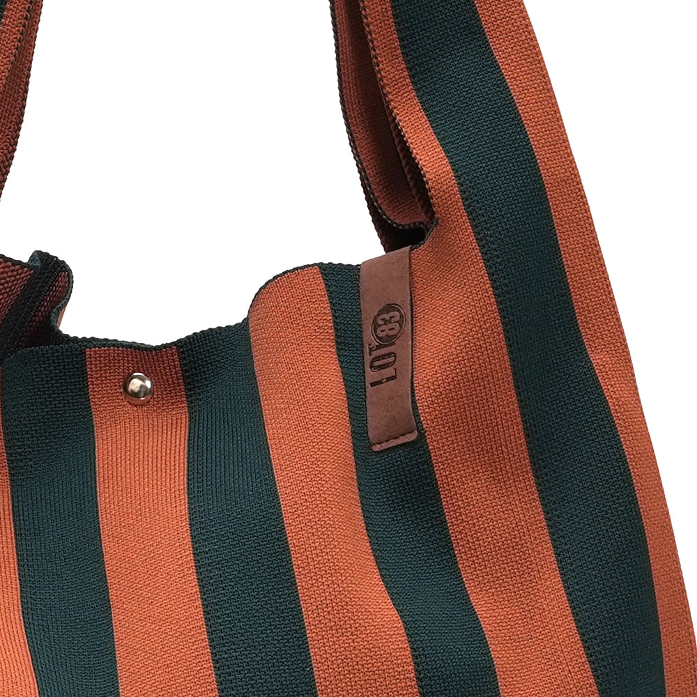 Tas Lois Terracotta/Donkergroen
