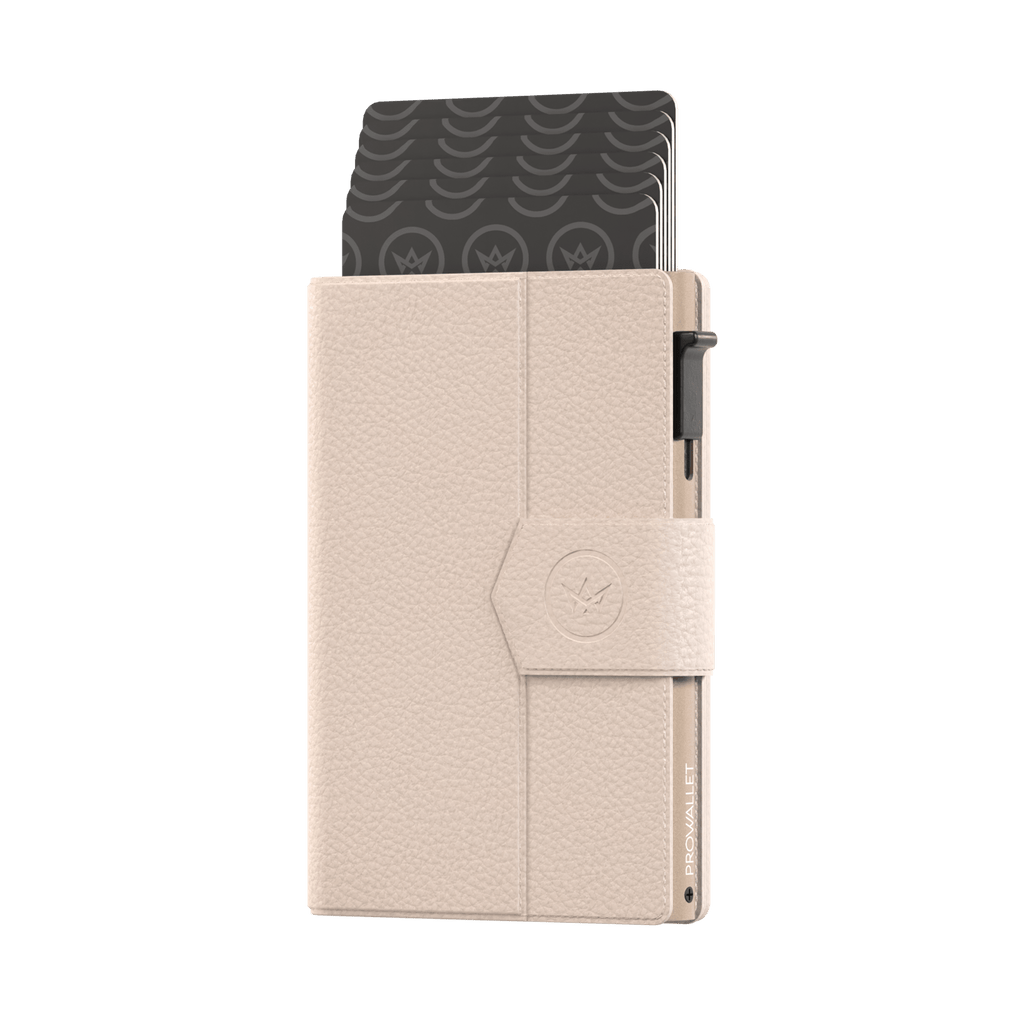 Pasjeshouder Plus Pebble Ecru
