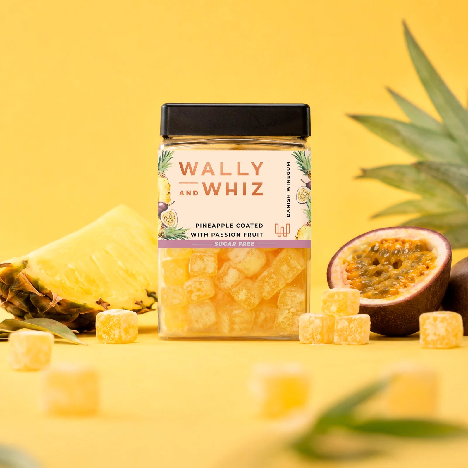Suikervrije ananas met passievrucht, 240gr