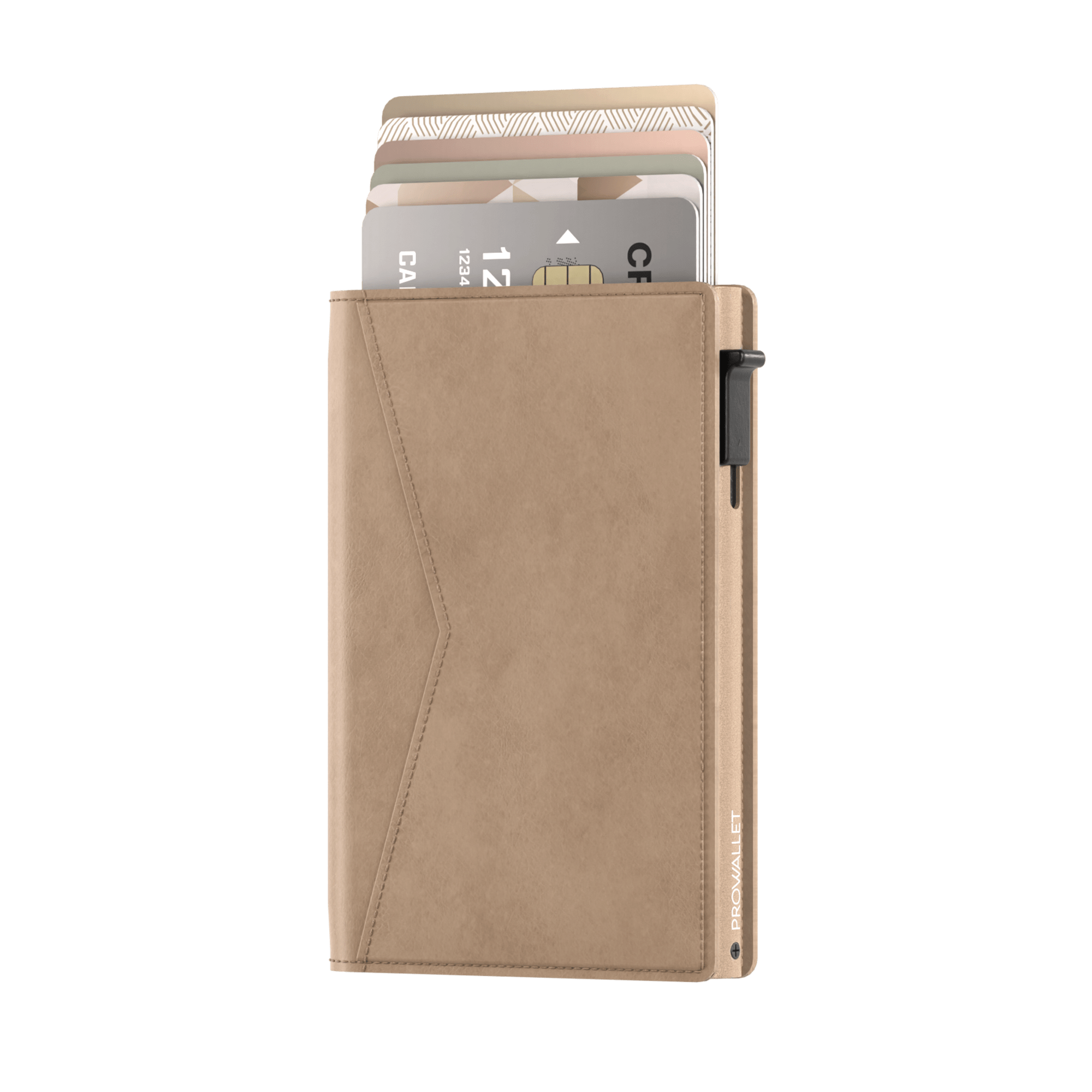 Pasjeshouder Slim Beige