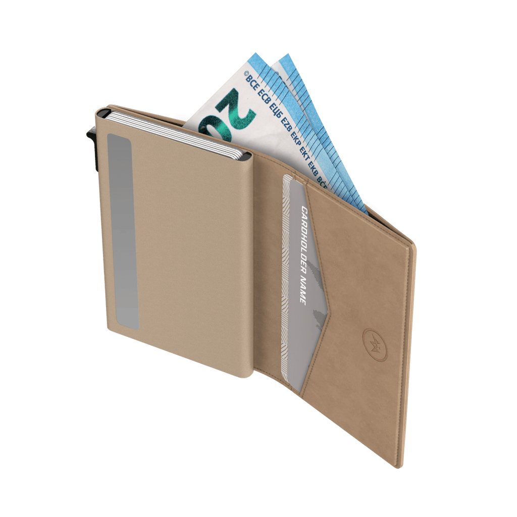 Pasjeshouder Slim Beige