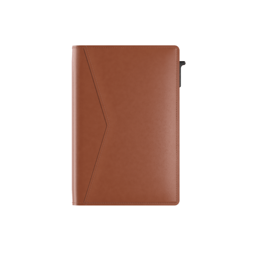 Pasjeshouder Slim Cognac