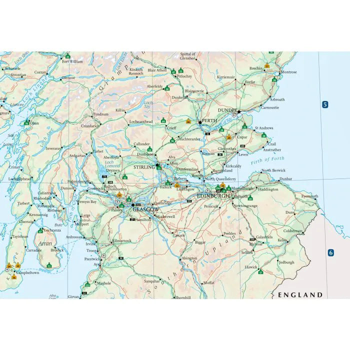 Whisky Map Of Scotland