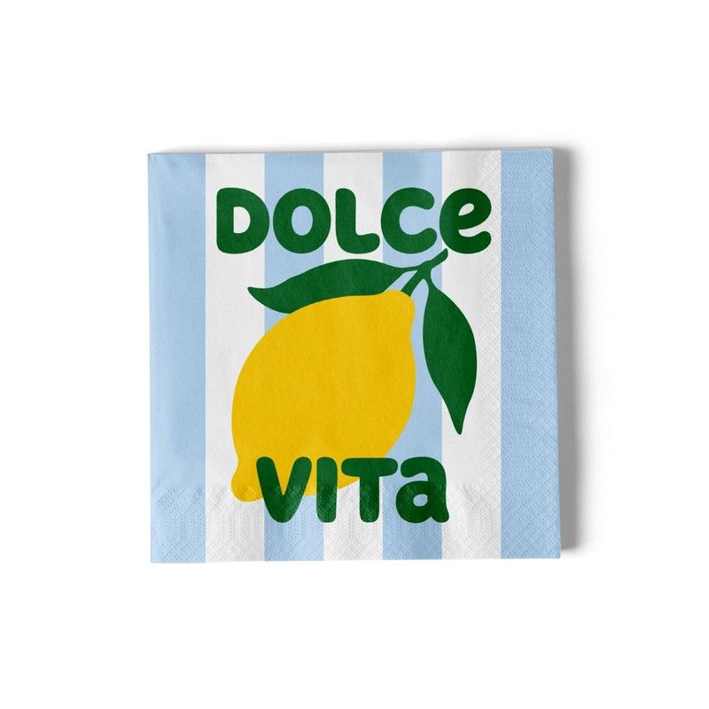 Atelier Pistache Servetten Dolce Far Niente Dolce Vita