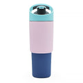 Gym Water Bottle - Cosmic Pastel Pink