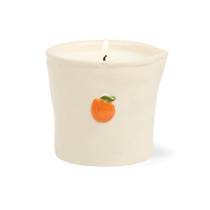 Bistro Citrus Spritz Keramische Kaars in relief