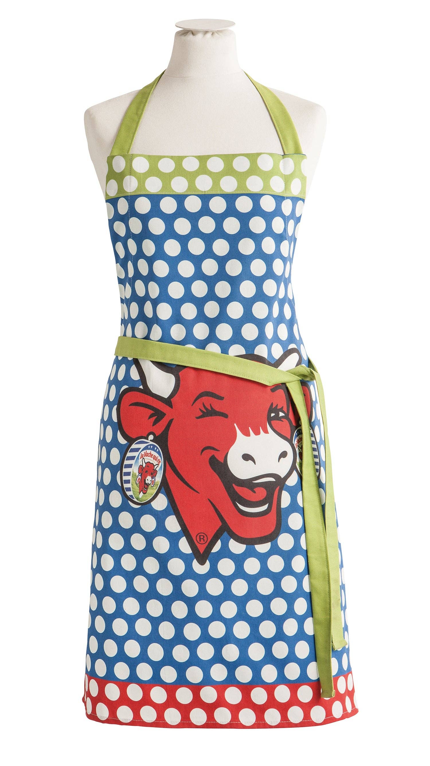 Bedrukt katoenen schort La Vache Qui Rit®