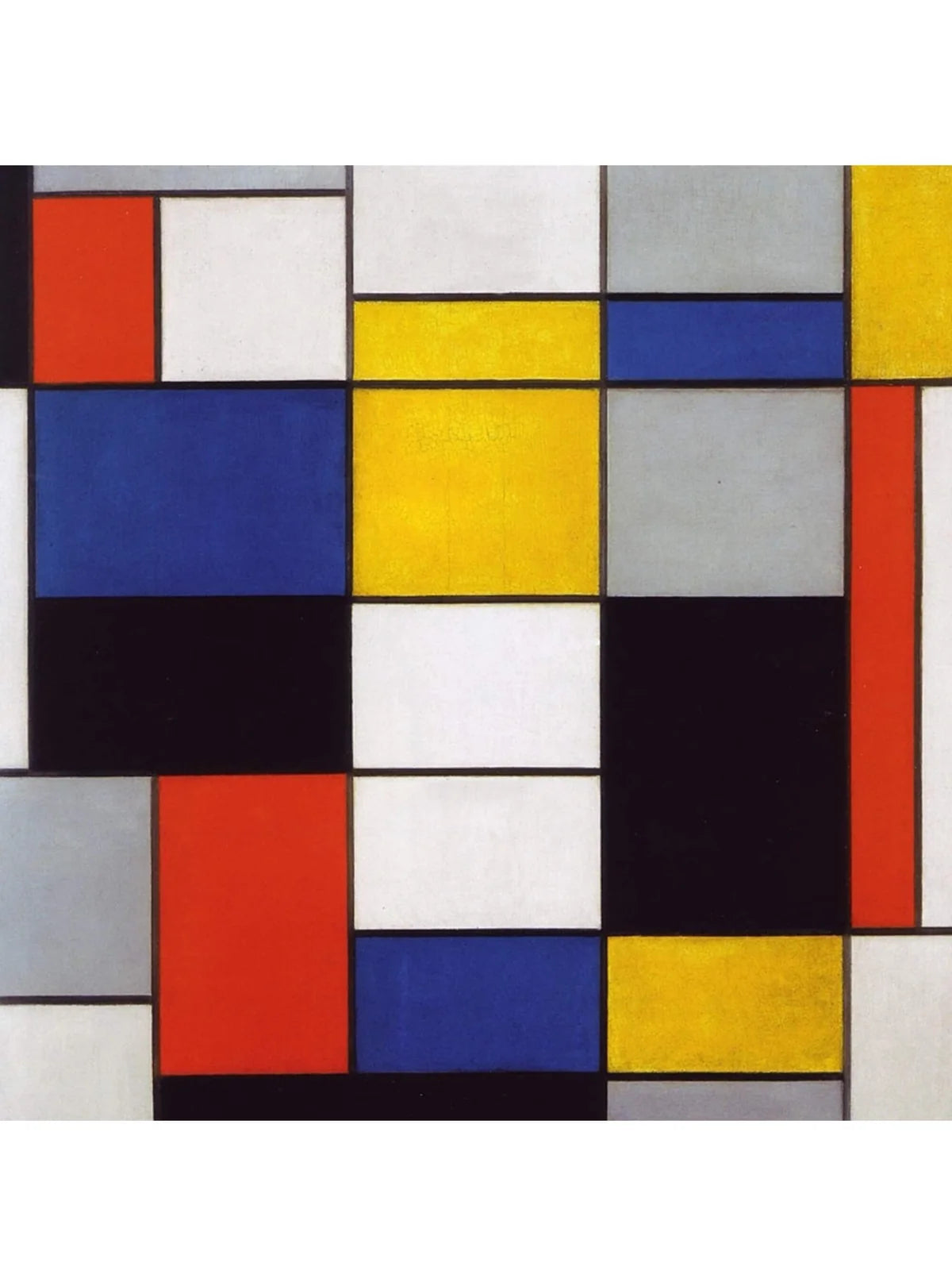 Compositie A - Piet Mondriaan
