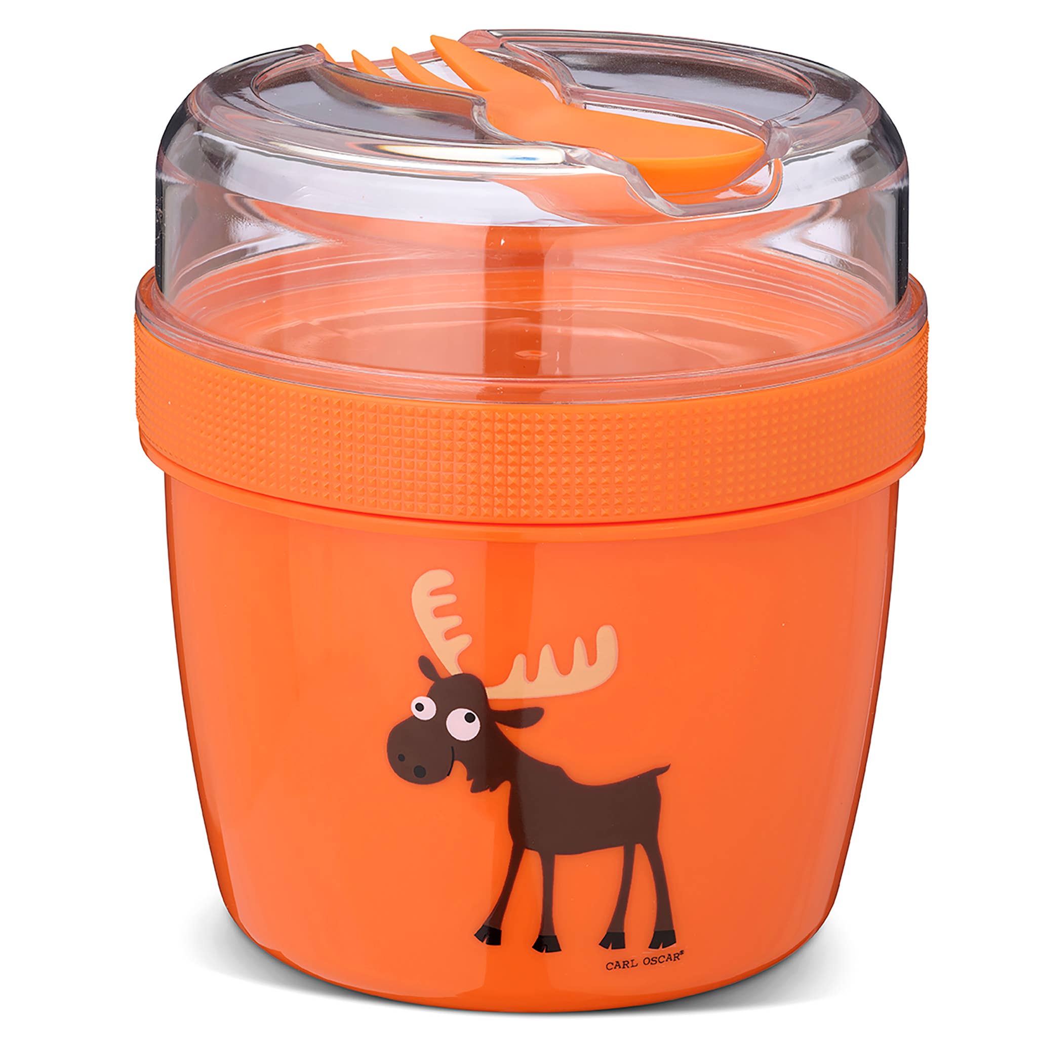 N'ice Cup - L, Kids, Lunchbox met koelschijf - Oranje